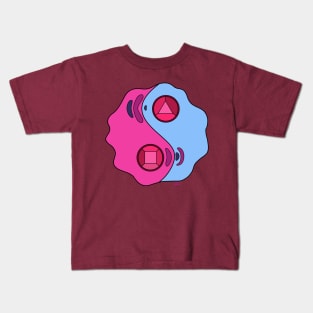 Garnet Yin Yang Kids T-Shirt